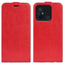 Чохол Deexe Flip Case для Xiaomi Redmi 12C - Red: фото 1 з 7