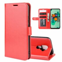 Чехол-книжка Deexe Wallet Style для Huawei Mate 30 Lite - Red: фото 1 из 8