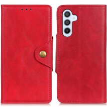 Чехол UniCase Vintage Wallet для Samsung Galaxy M34 (M346) - Red: фото 1 из 7