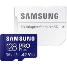 Карта памяти MicroSDXC Samsung PRO Plus 128GB (MB-MD128SA/EU): фото 1 из 12