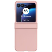 Пластиковый чехол Deexe Hinge Case для Motorola Razr 40 Ultra - Pink: фото 1 из 6