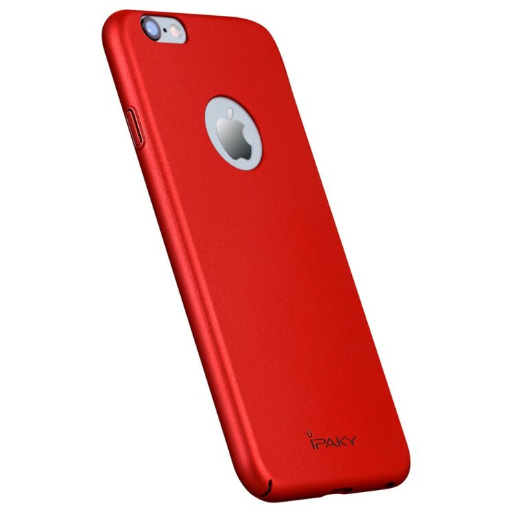 Пластиковый чехол IPAKY Slim 0.6mm для iPhone 6/6s Plus - Red: фото 2 из 3