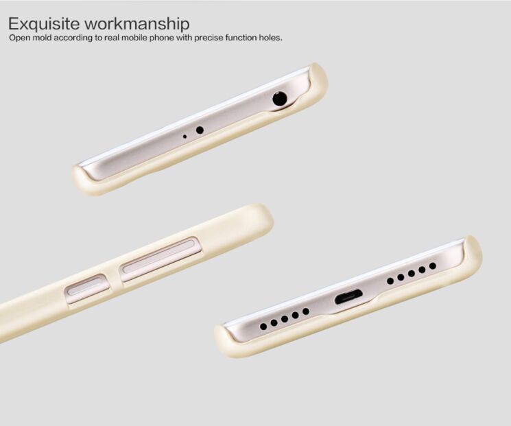 Пластиковий чохол NILLKIN Frosted Shield для Xiaomi Redmi 4X - White: фото 13 з 14