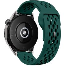 Ремінець Deexe Eclipse для годинників з шириною кріплення 22мм - Blackish Green: фото 1 з 5