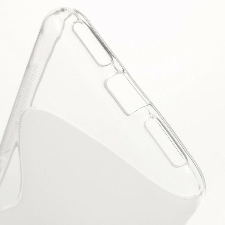Силиконовый чехол Deexe S Line для Huawei Y5 II - Transparent: фото 3 из 3