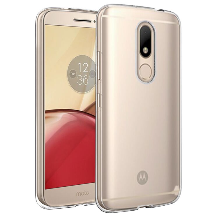 Силіконовий (TPU) чохол Deexe Glossy Cover для Motorola Moto M: фото 1 з 8