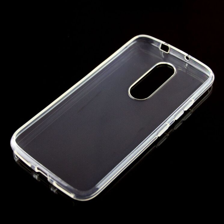 Силіконовий (TPU) чохол Deexe Glossy Cover для Motorola Moto M: фото 2 з 8