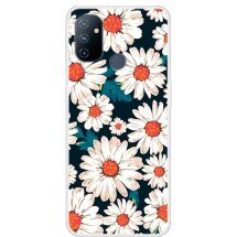 Силіконовий (TPU) чохол Deexe Life Style для OnePlus Nord N100 - Chrysanthemum: фото 1 з 3