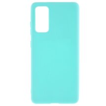 Силиконовый (TPU) чехол Deexe Matte Case для Samsung Galaxy S20 FE (G780) - Baby Blue: фото 1 из 6