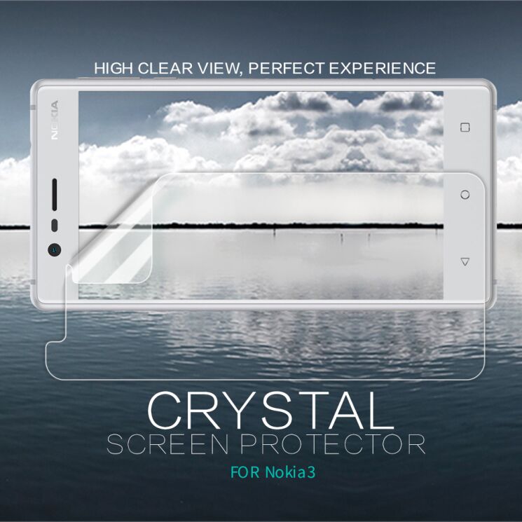 Защитная пленка NILLKIN Crystal для Nokia 3: фото 1 из 6