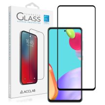 Защитное стекло ACCLAB Full Glue для Samsung Galaxy A52 (A525) / A52s (A528) - Black: фото 1 из 6
