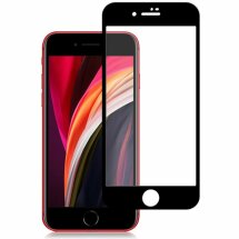 Защитное стекло MOCOLO Full Glue Cover для Apple iPhone SE 2 / 3 (2020 / 2022) / iPhone 8 / iPhone 7 - Black: фото 1 из 5