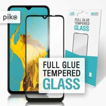 Защитное стекло Piko Full Glue для Xiaomi Redmi 9A / 9C / 10A / A1 - Black: фото 1 из 4