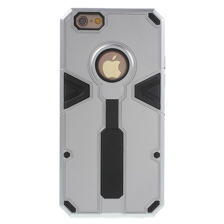 Захисний чохол UniCase Hybrid для iPhone 6/6s - Silver: фото 3 з 11
