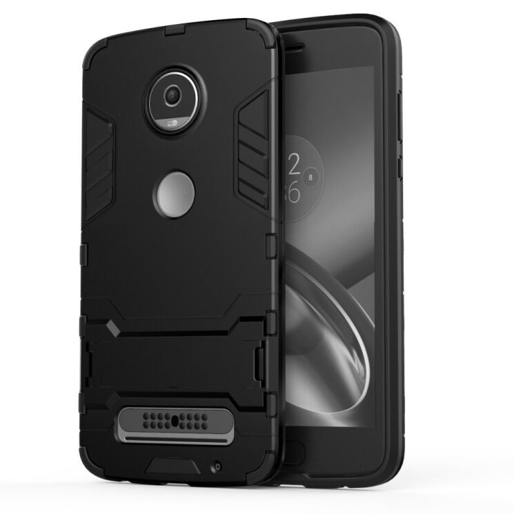 Защитный чехол UniCase Hybrid для Motorola Moto Z2 Play - Black: фото 2 из 9