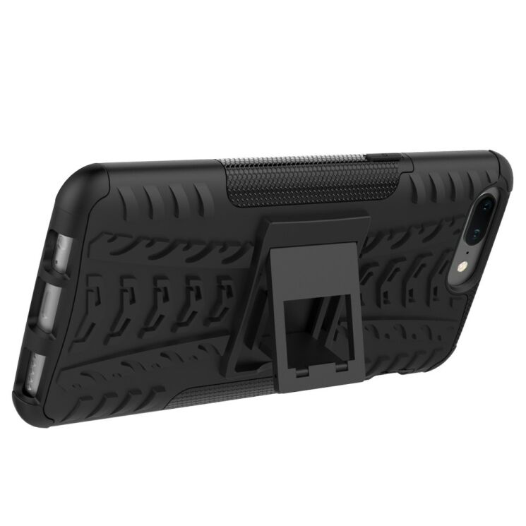 Защитный чехол UniCase Hybrid X для OnePlus 5 - Black: фото 4 из 12