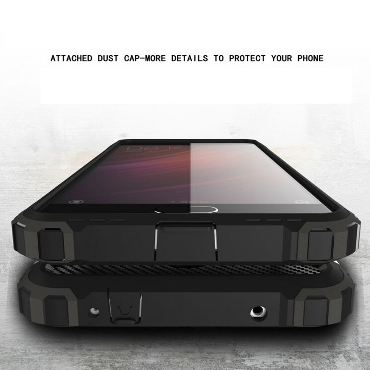 Захисний чохол UniCase Rugged Guard для Xiaomi Redmi Pro - Black: фото 7 з 7