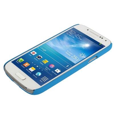 Пластиковая накладка Deexe Hard Shell для Samsung Galaxy S4 mini (i9190) - Light Blue: фото 2 из 4