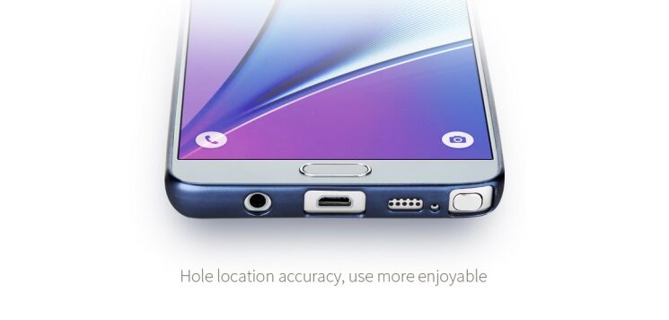 Накладка ROCK Flame Series для Samsung Galaxy Note 5 (N920) - Dark blue: фото 6 з 10
