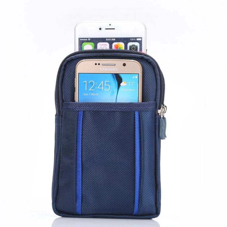 Універсальна сумка для смартфонів UniCase Huxtone Bag - Dark Blue: фото 4 з 8