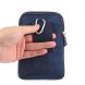 Універсальна сумка для смартфонів UniCase Huxtone Bag - Dark Blue (U-0110DB). Фото 7 з 8
