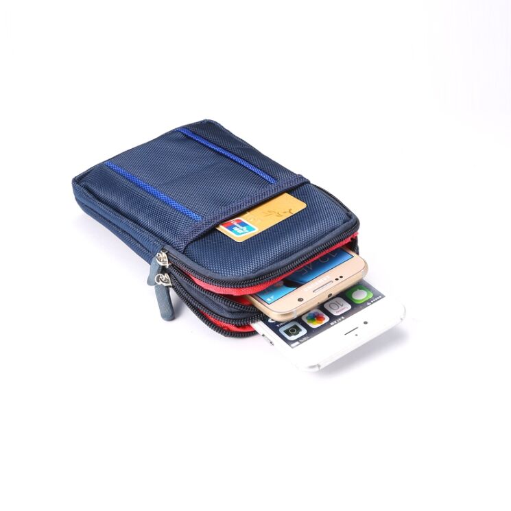 Универсальная сумка для смартфонов UniCase Huxtone Bag - Dark Blue: фото 6 из 8