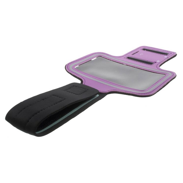 Чехол на руку UniCase Run&Fitness Armband M для смартфонов шириной до 75 см - Purple: фото 7 из 8