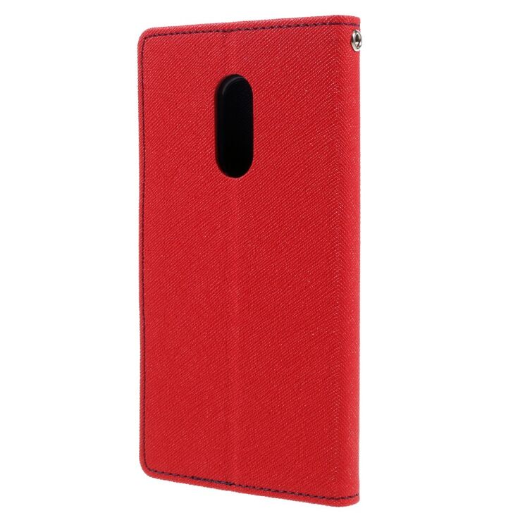 Чохол MERCURY Fancy Diary для Xiaomi Redmi Note 4 - Red: фото 2 з 8