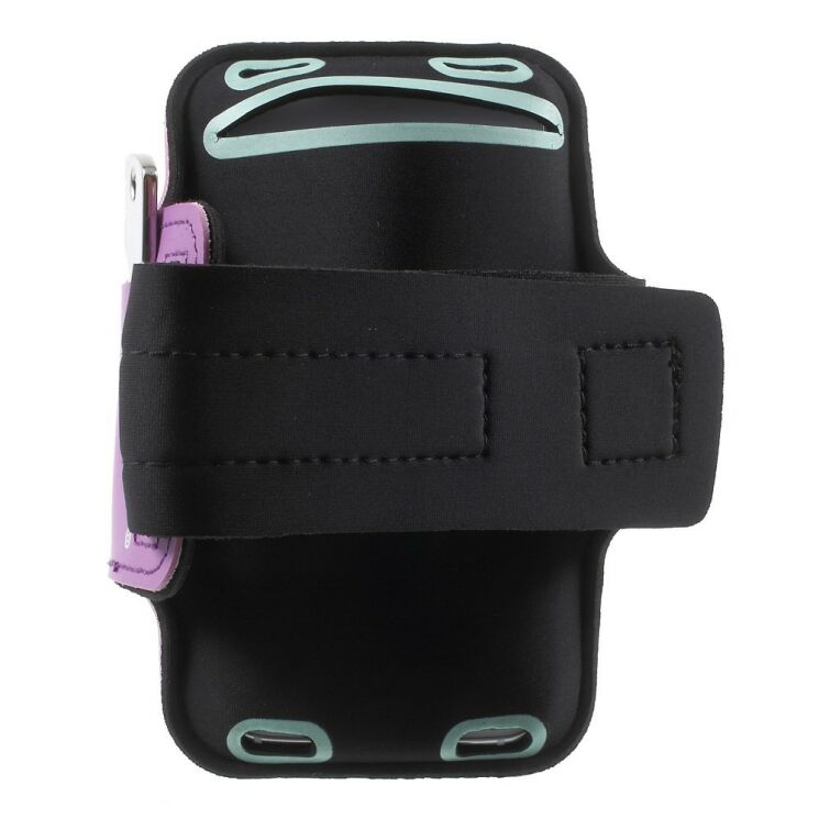 Чехол на руку UniCase Run&Fitness Armband M для смартфонов шириной до 75 см - Purple: фото 2 из 8