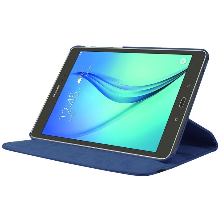 Чохол Deexe Rotation для Samsung Galaxy Tab S2 8.0 (T710/715) - Dark blue: фото 5 з 7
