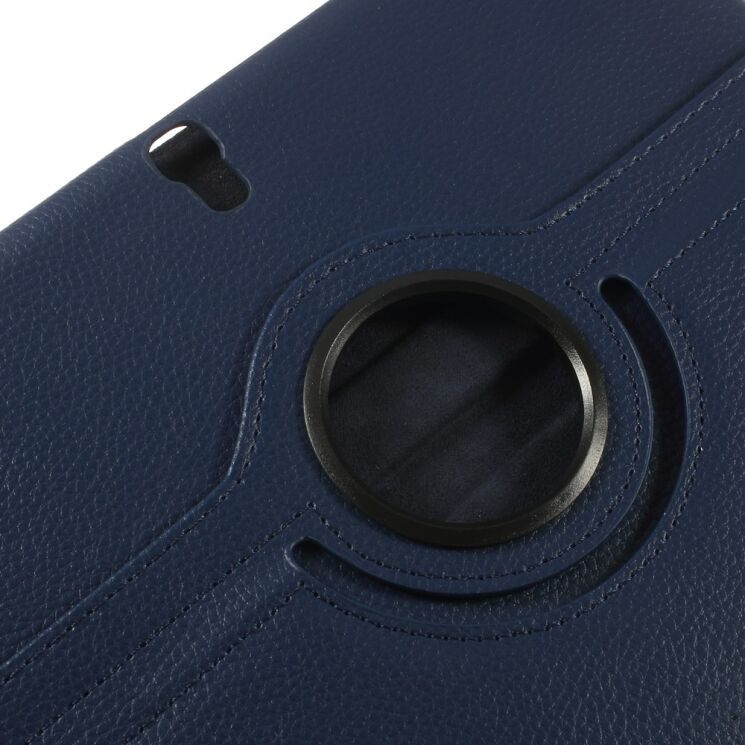 Вращающийся чехол Deexe Rotation для Samsung Galaxy Tab S 10.5 (T800) - Dark Blue: фото 7 из 9