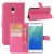 Чохол-книжка Deexe Wallet Style для Meizu M5s - Pink: фото 1 з 5