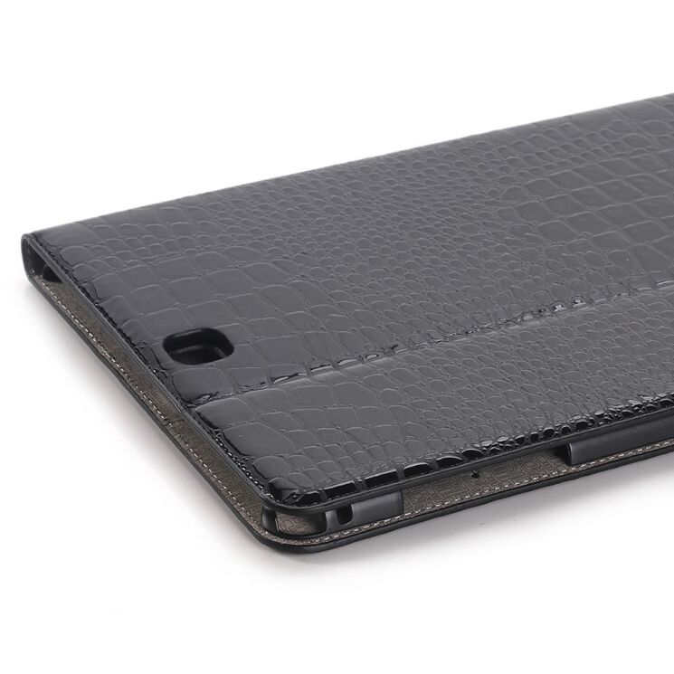 Чохол Deexe Crocodile Style для Samsung Galaxy Tab S2 9.7 (T810/815/819) - Black: фото 5 з 5