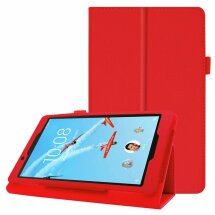 Чохол Deexe Folder Style для Lenovo Tab E8 (TB-8304) - Red: фото 1 з 8