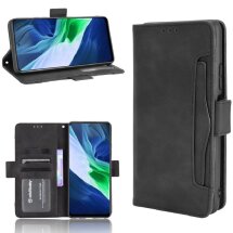 Чехол Deexe Wallet Stand для Infinix Note 10 Pro (X695C) - Black: фото 1 из 13