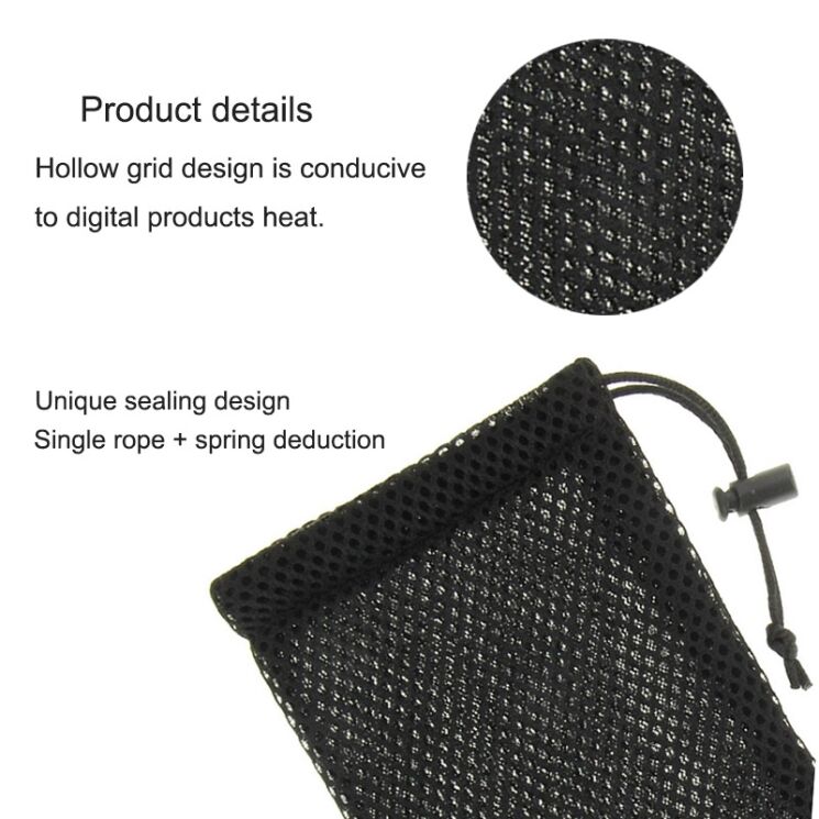Чохол HAWEEL Pouch Bag для смартфонів - Black: фото 4 з 6
