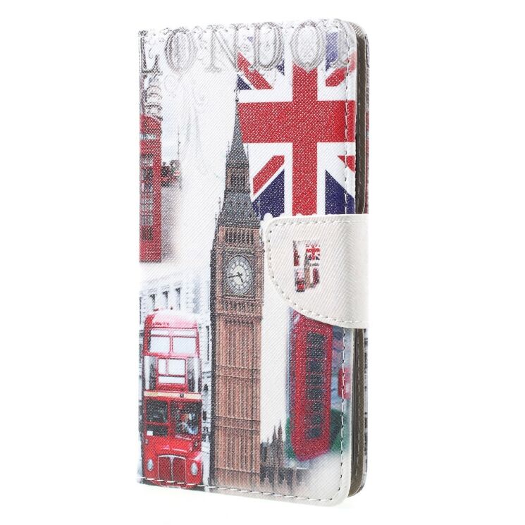 Чохол-книжка Deexe Color Wallet для Lenovo K6 Note - London City: фото 2 з 5