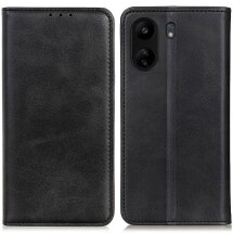 Чохол-книжка Deexe Wallet Case для Xiaomi Redmi 13C / Poco C65 - Black: фото 1 з 8