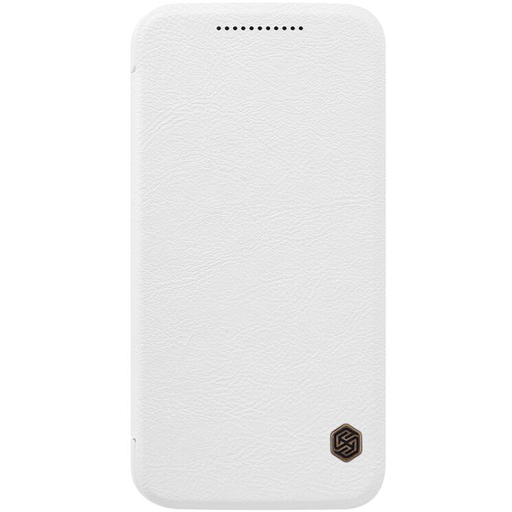 Чехол NILLKIN Qin Series для Motorola Moto G4/G4 Plus - White: фото 2 из 17