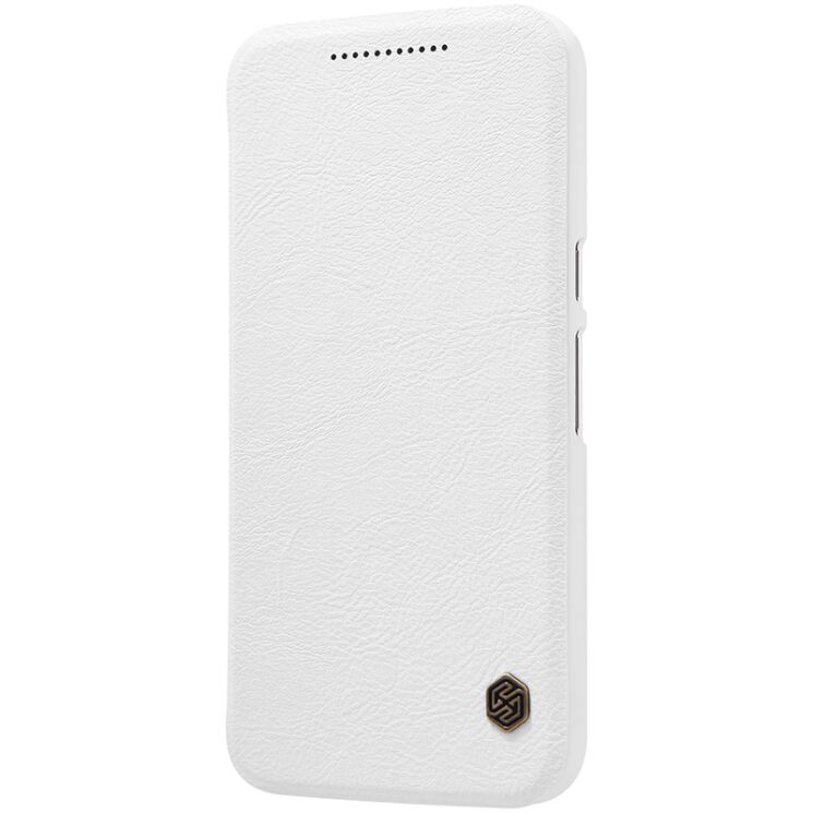 Чехол NILLKIN Qin Series для Motorola Moto G4/G4 Plus - White: фото 5 из 17