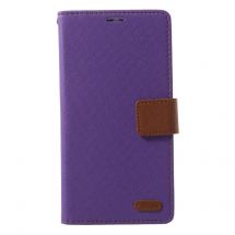 Чехол ROAR KOREA Cloth Texture для Nokia 7 Plus - Violet: фото 1 из 5