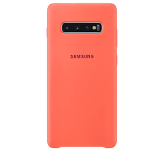 Чехол Silicone Cover для Samsung Galaxy S10 Plus (G975) EF-PG975THEGRU - Berry Pink: фото 1 из 4