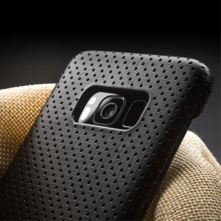 Шкіряний чохол QIALINO Mesh Holes для Samsung Galaxy S8 (G950): фото 8 з 11