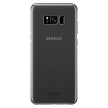 Пластиковий чохол Clear Cover для Samsung Galaxy S8 Plus (G955) EF-QG955CBEGRU - Black: фото 1 з 5