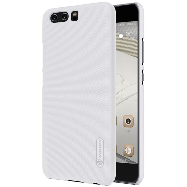 Пластиковий чохол NILLKIN Frosted Shield для Huawei P10 Plus - White: фото 1 з 14