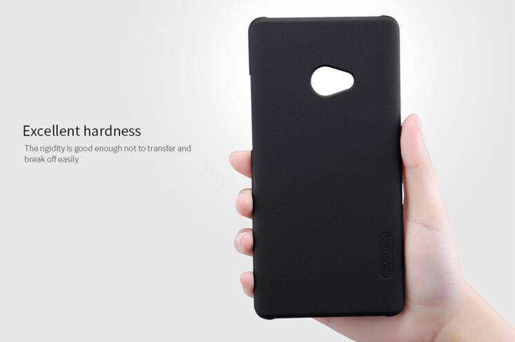 Пластиковый чехол NILLKIN Frosted Shield для Xiaomi Mi Note 2 - Black: фото 12 из 15