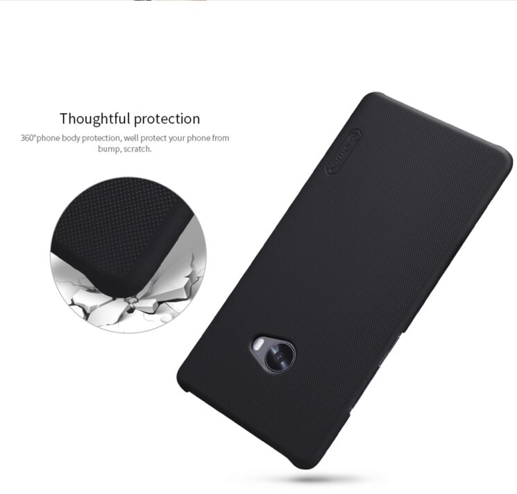 Пластиковий чохол NILLKIN Frosted Shield для Xiaomi Mi Note 2 - Black: фото 15 з 15