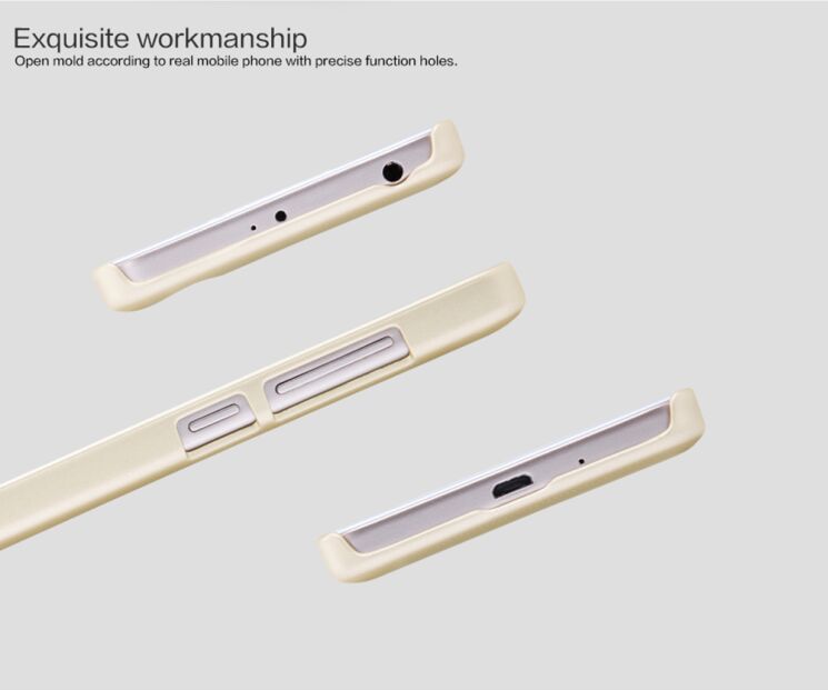 Пластиковий чохол NILLKIN Frosted Shield для Xiaomi Redmi 4A - Black: фото 13 з 14