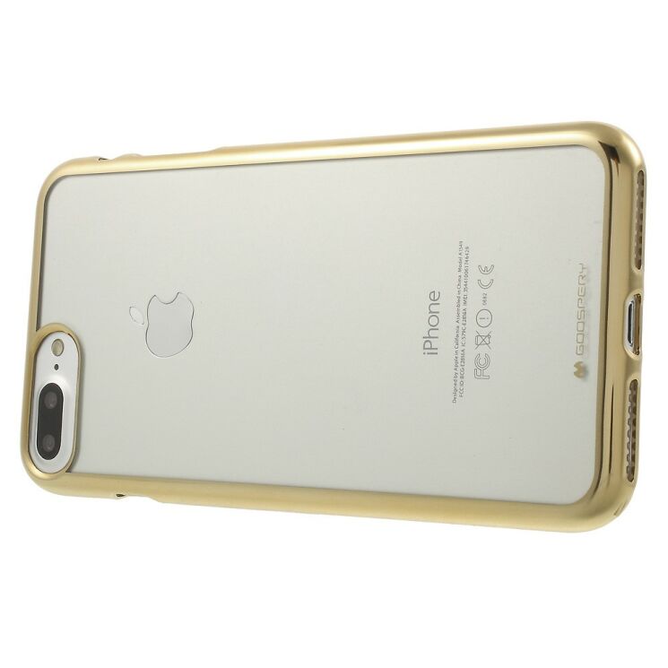 Силіконовий чохол MERCURY Ring 2 для iPhone 7 Plus / iPhone 8 Plus - Gold: фото 3 з 8