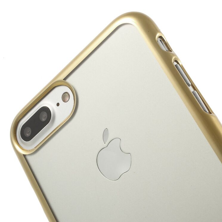 Силиконовый чехол MERCURY Ring 2 для iPhone 7 Plus / iPhone 8 Plus - Gold: фото 5 из 8